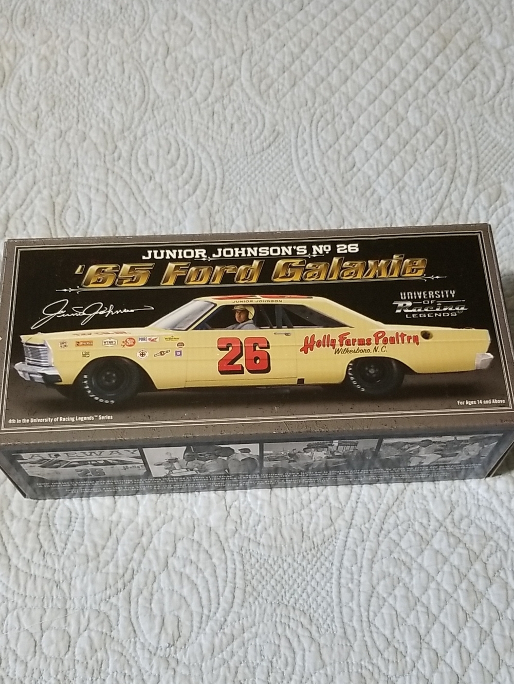 University Of Racing Junior Johnson Autographed '65 Ford Galaxie #26